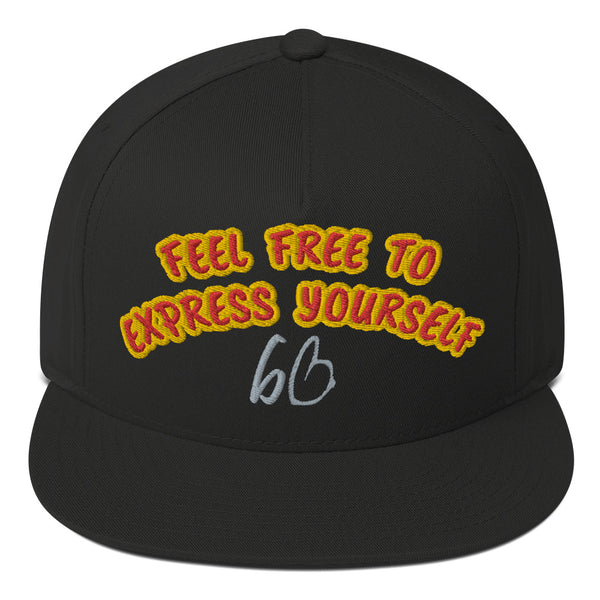 EXPRESS YOURSELF Flat Bill Hat