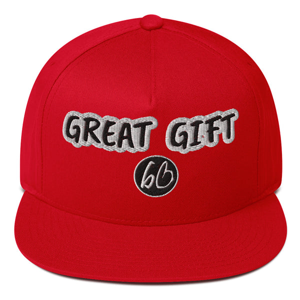 GREAT GIFT Flat Bill Hat