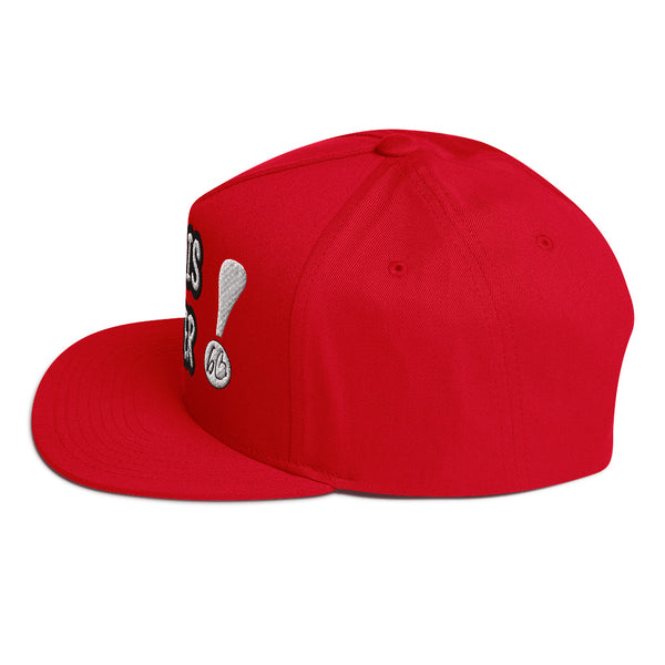 REAL IS BETTER! Flat Bill Snapback