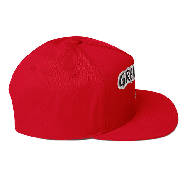 GREAT GIFT Flat Bill Hat