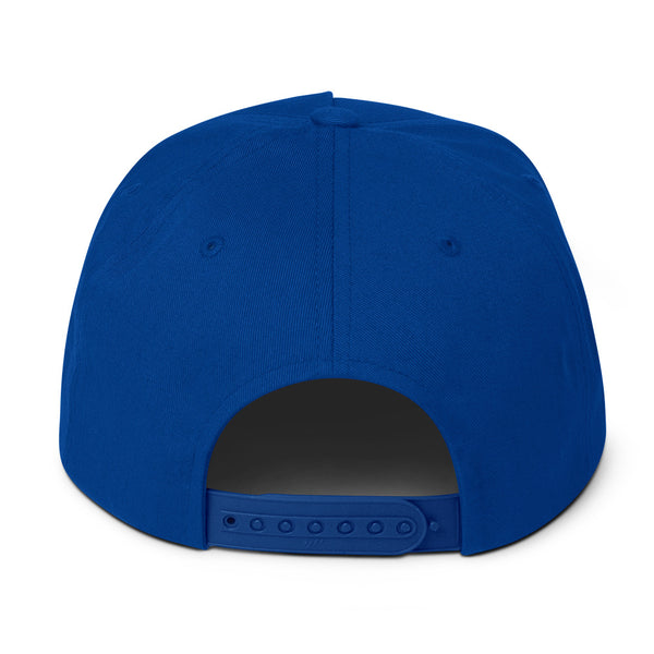 Drip Check Flat Bill Hat