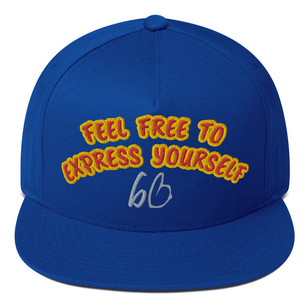 EXPRESS YOURSELF Flat Bill Hat