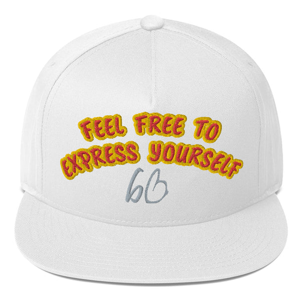 EXPRESS YOURSELF Flat Bill Hat