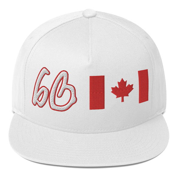 Canada Flag bb Flat Bill Hat