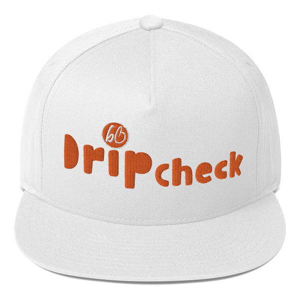 Drip Check Flat Bill Hat