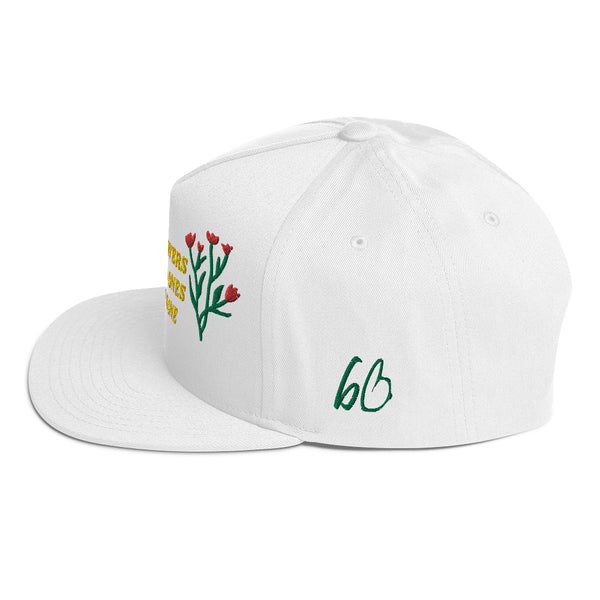 FLOWERS Flat Bill Hat