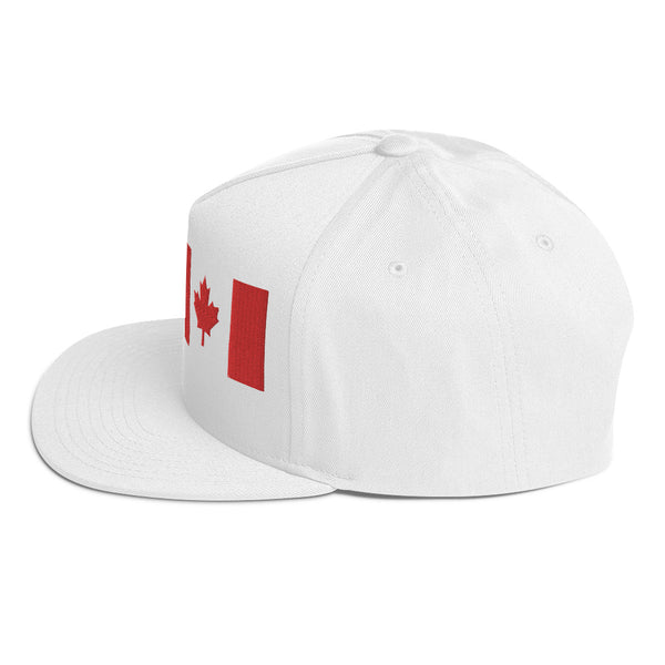 Canada Flag bb Flat Bill Hat