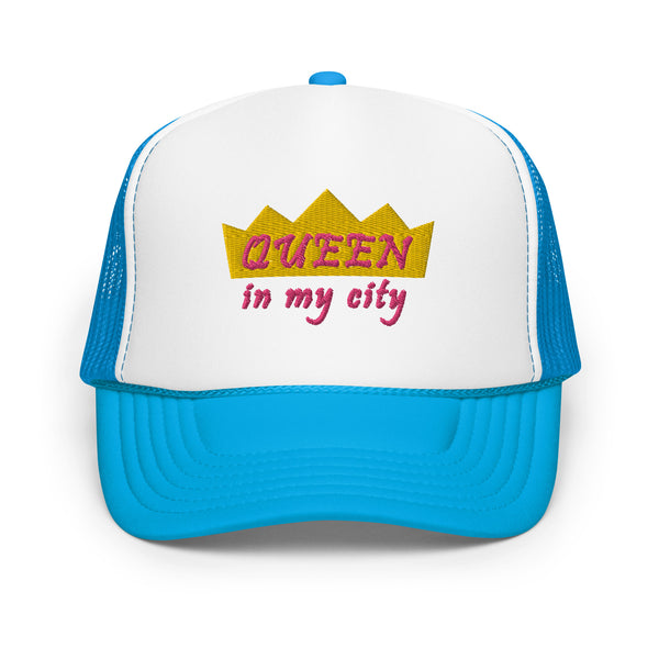 Queen In My City Foam Trucker Hat