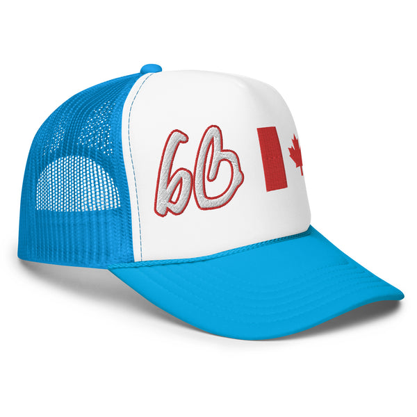 Canada Flag bb Trucker Hat