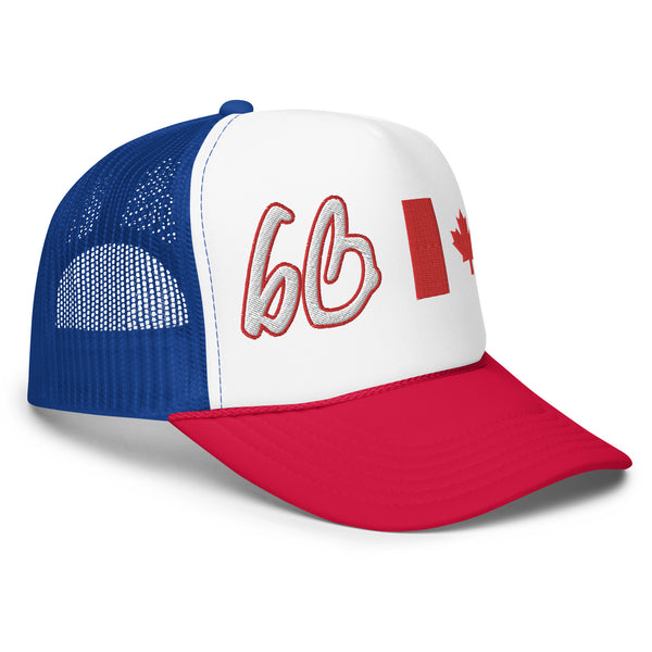 Canada Flag bb Trucker Hat