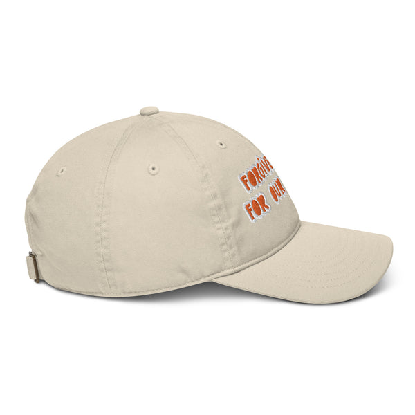 FORGIVE US! Organic Dad Hat