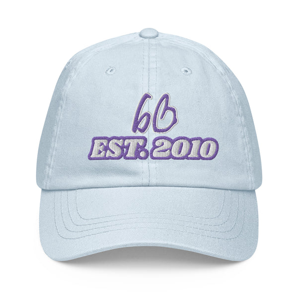 bb EST. 2010 Pastel Baseball Hat