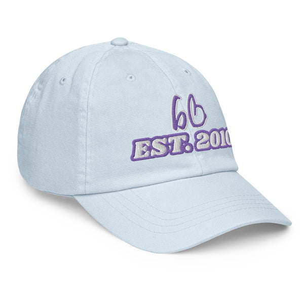 bb EST. 2010 Pastel Baseball Hat