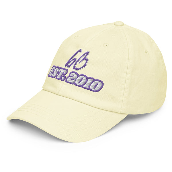 bb EST. 2010 Pastel Baseball Hat