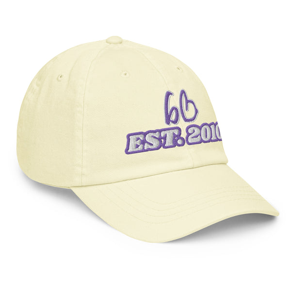 bb EST. 2010 Pastel Baseball Hat