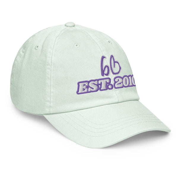 bb EST. 2010 Pastel Baseball Hat