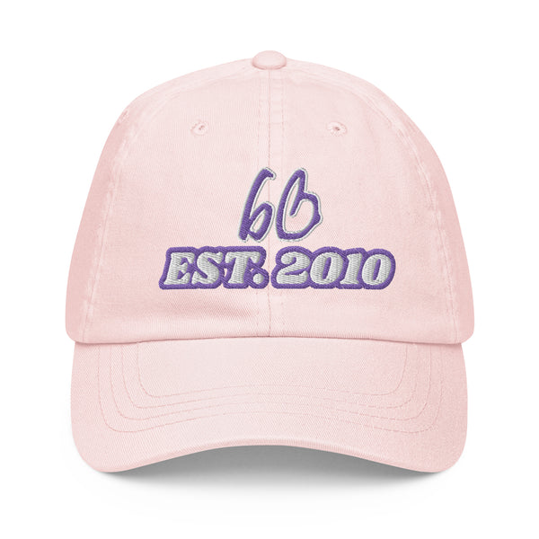 bb EST. 2010 Pastel Baseball Hat