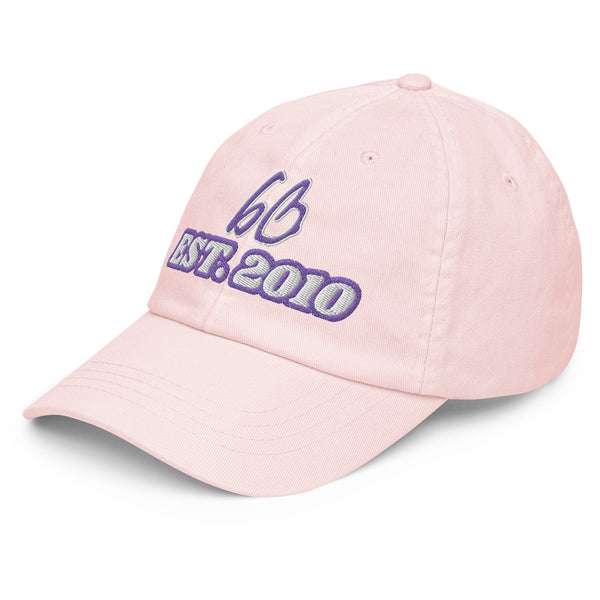 bb EST. 2010 Pastel Baseball Hat