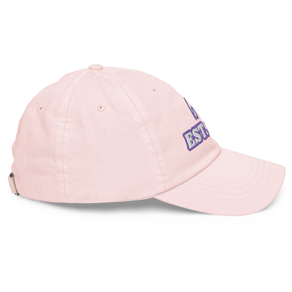 bb EST. 2010 Pastel Baseball Hat