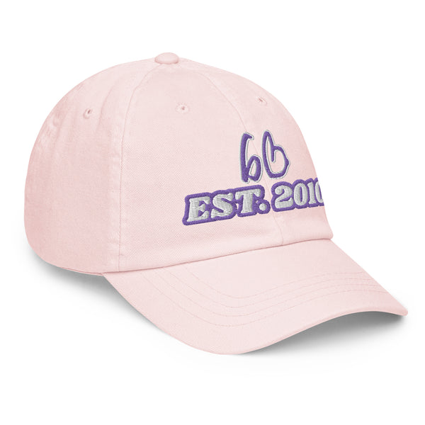 bb EST. 2010 Pastel Baseball Hat