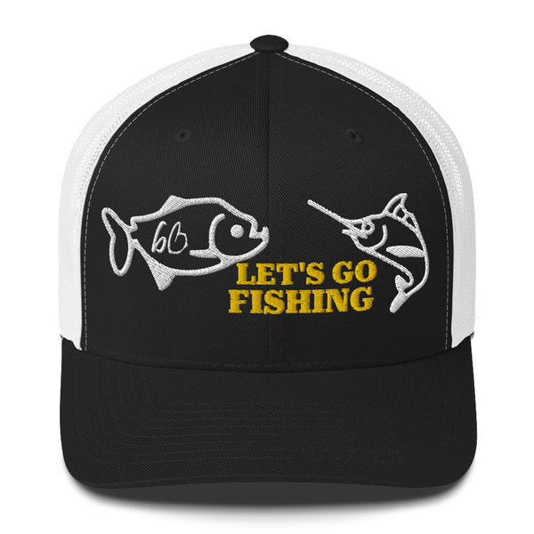 LET'S GO FISHING Trucker Hat