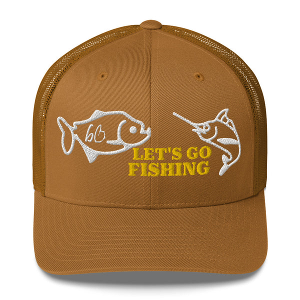 LET'S GO FISHING Trucker Hat