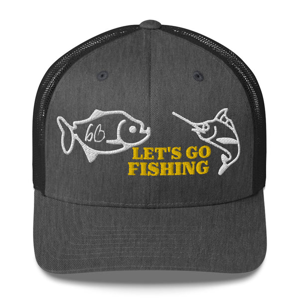 LET'S GO FISHING Trucker Hat