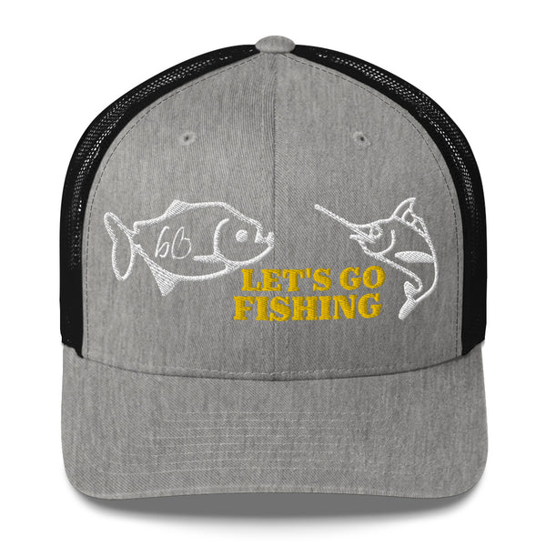 LET'S GO FISHING Trucker Hat