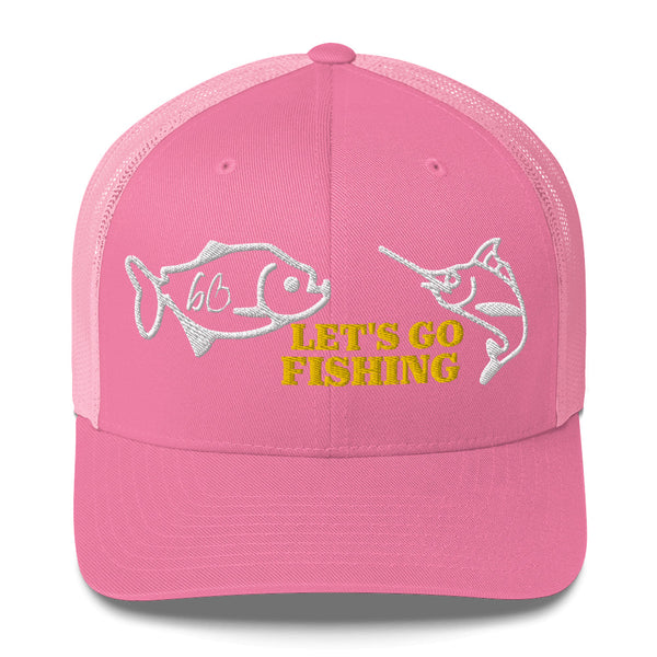 LET'S GO FISHING Trucker Hat