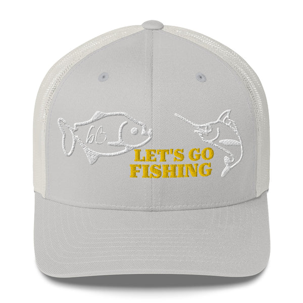 LET'S GO FISHING Trucker Hat