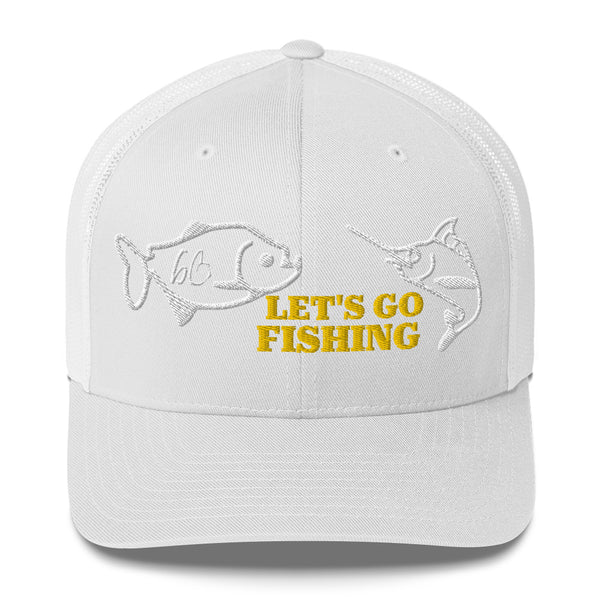 LET'S GO FISHING Trucker Hat