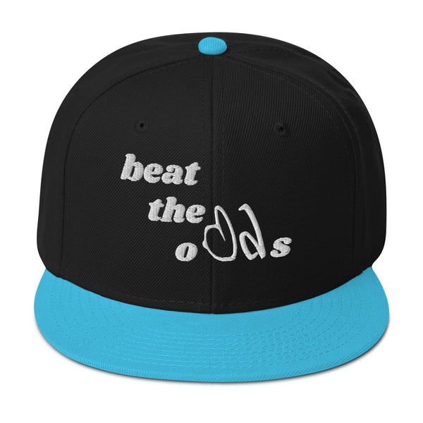 beat the odds Snapback Hat