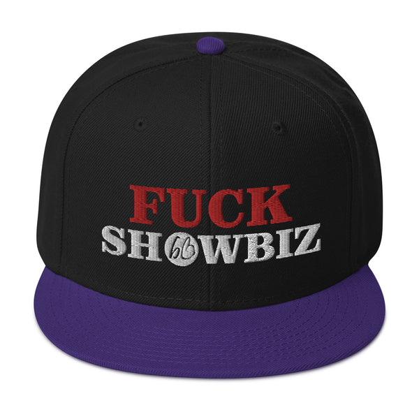 FUCK SHOWBIZ Snapback Hat