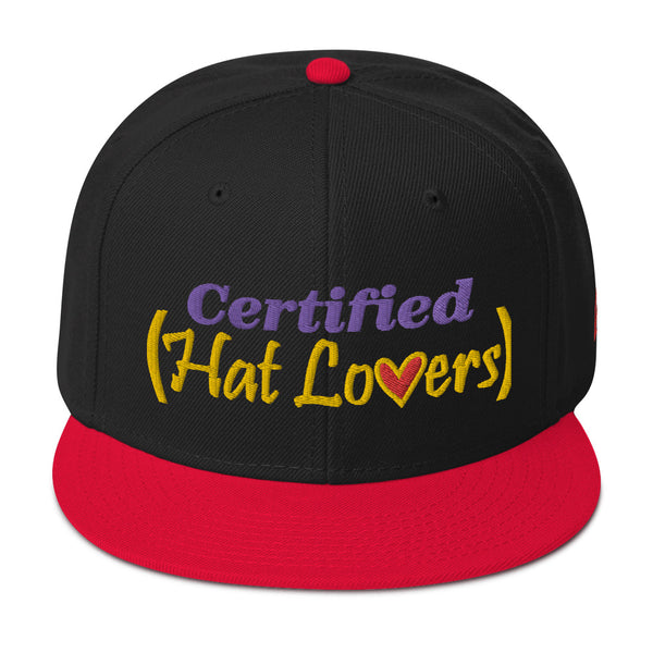 Certified Hat Lovers Snapback Hat