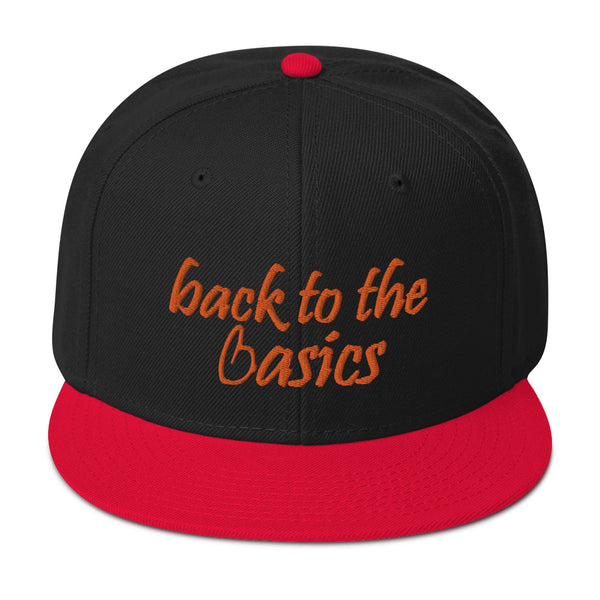 back to the basics Snapback Hat