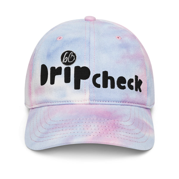 Drip Check Tie Dye Hat