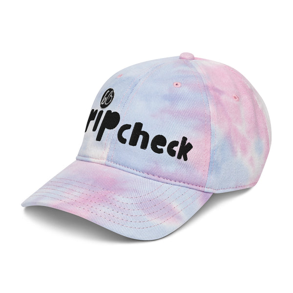 Drip Check Tie Dye Hat