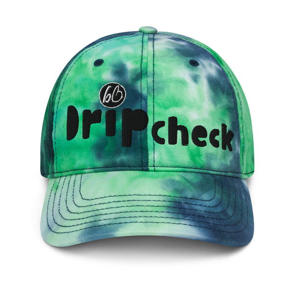 Drip Check Tie Dye Hat