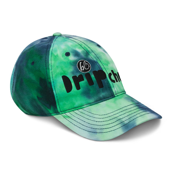 Drip Check Tie Dye Hat