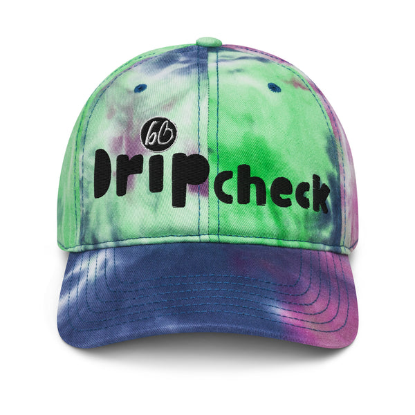 Drip Check Tie Dye Hat