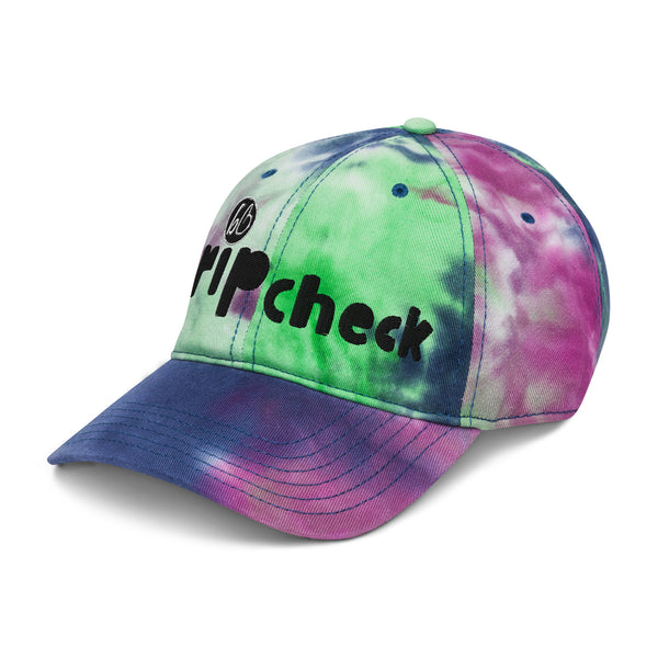 Drip Check Tie Dye Hat