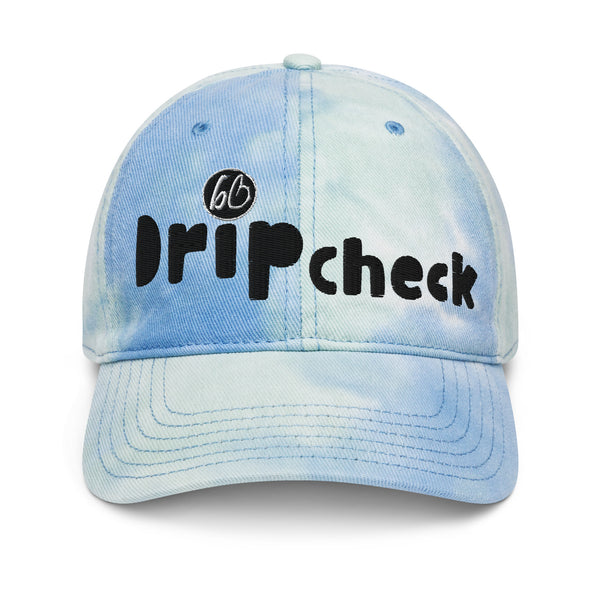 Drip Check Tie Dye Hat