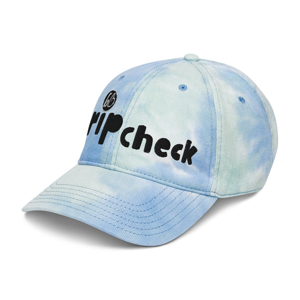 Drip Check Tie Dye Hat