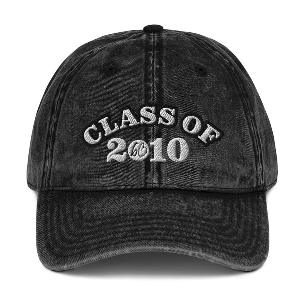 CLASS OF 2010 Vintage Cotton Twill Hat