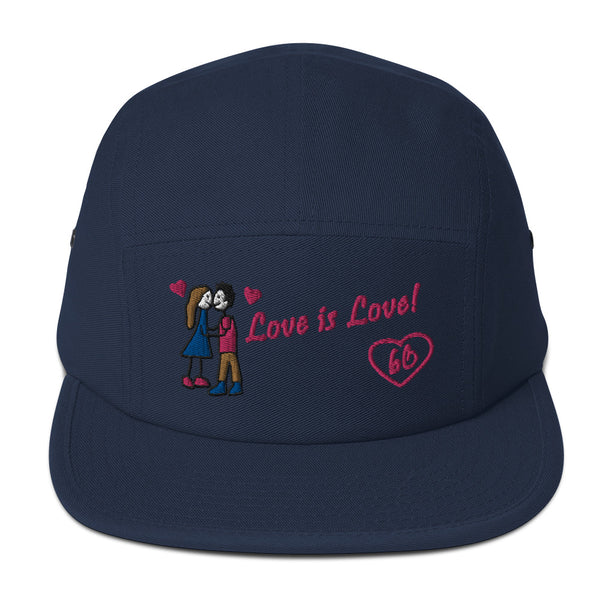 Love Is Love Five Panel Hat