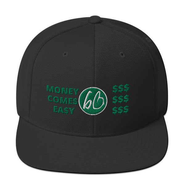 MONEY COME$ EA$Y Snapback Hat