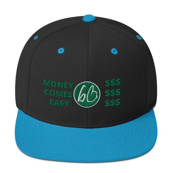 MONEY COME$ EA$Y Snapback Hat