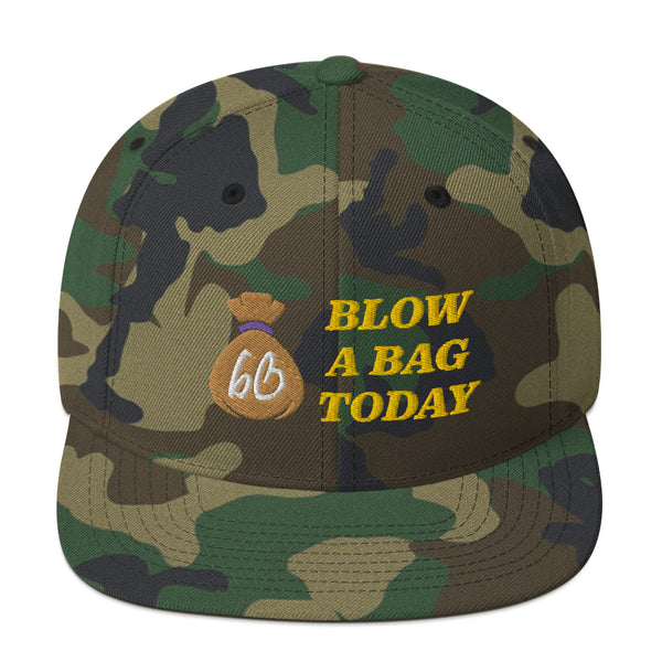 BLOW A BAG Snapback Hat