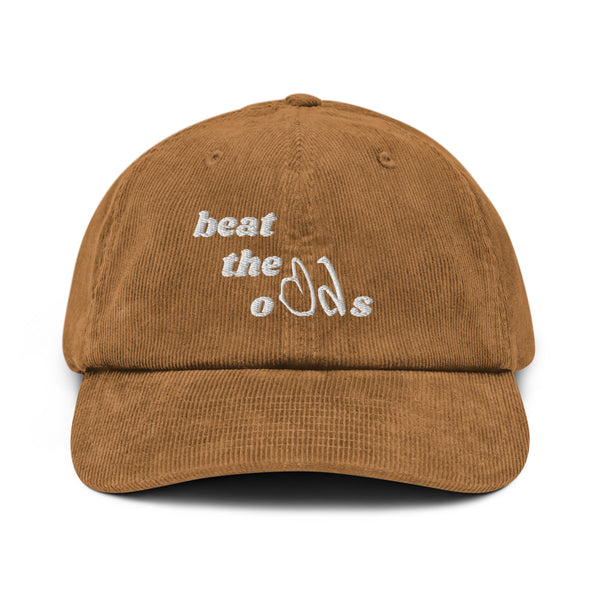 beat the odds Corduroy Hat