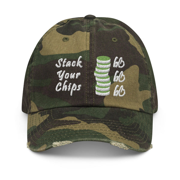 Stack Your Chips Atlantis DADE Dad Hat